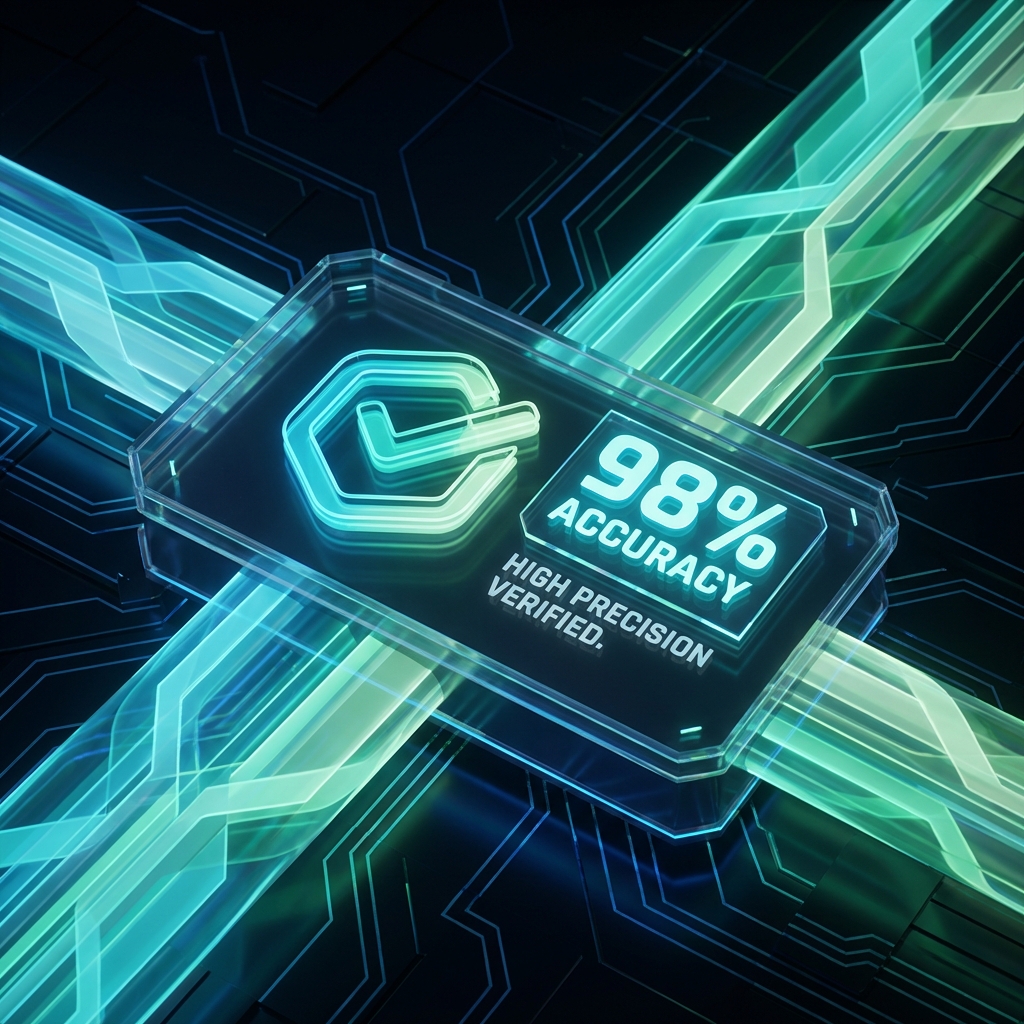 เพิ่มความถูกต้องของข้อมูล Accuracy สูงถึง 98%